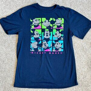Disney Mickey Mouse Kids Shirt Blue Size XL 14 16